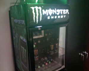 Monster Energy, feed the beast within.